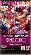 A Fist of Divine Speed - Booster Pack One Piece Card Game
