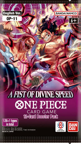 A Fist of Divine Speed - Booster Pack One Piece Card Game