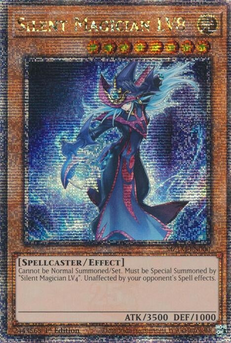 Silent Magician LV8 (MZTM-EN000)  Quarter Century Secret Rare