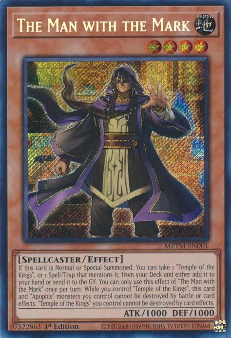 The Man with the Mark (MZTM-EN001)  Secret Rare