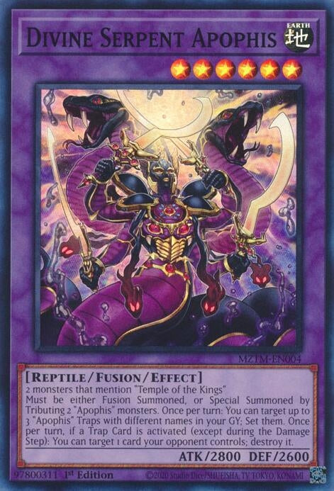 Divine Serpent Apophis (MZTM-EN004)  Super Rare