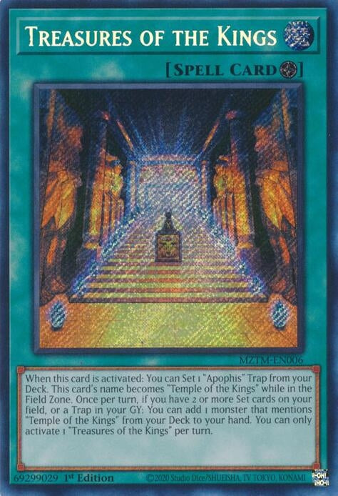 Treasures of the Kings (MZTM-EN006)  Secret Rare