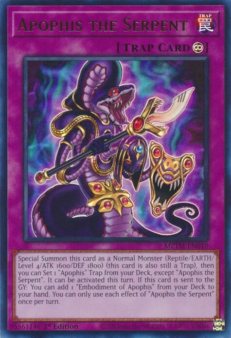 Apophis the Serpent (MZTM-EN010)  Ultra Rare