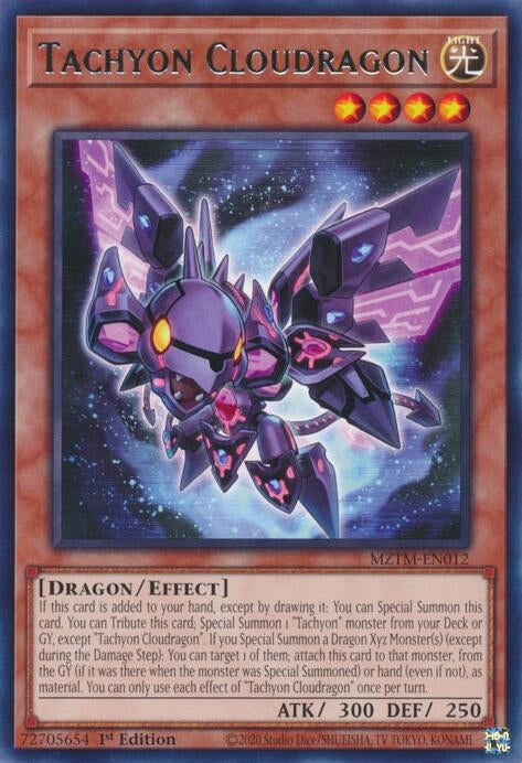 Tachyon Cloudragon (MZTM-EN012)  Rare