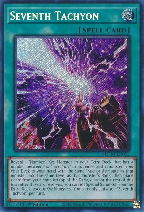 Seventh Tachyon (MZTM-EN016)  Secret Rare