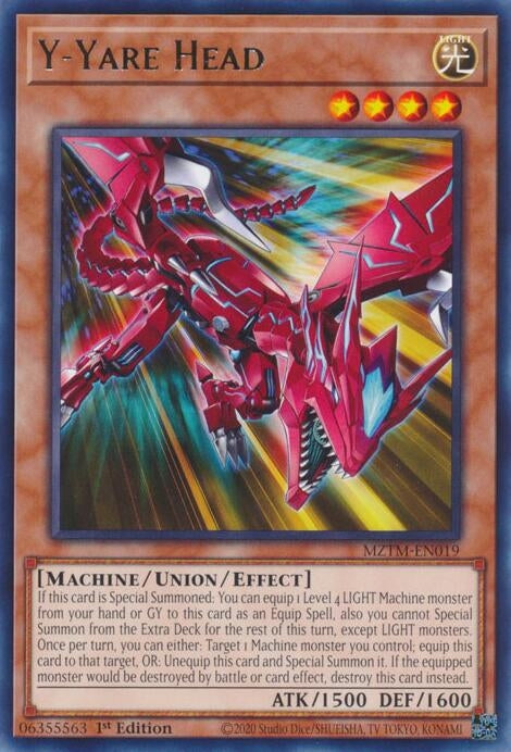 Y-Yare Head (MZTM-EN019)  Rare