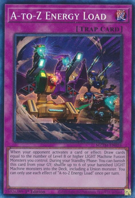 A-to-Z Energy Load  (MZTM-EN024)  Collector's Rare