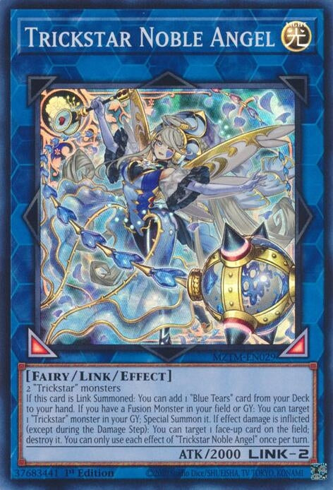Trickstar Noble Angel (MZTM-EN029)  Super Rare
