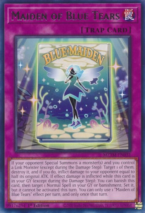 Maiden of Blue Tears (MZTM-EN031)  Rare
