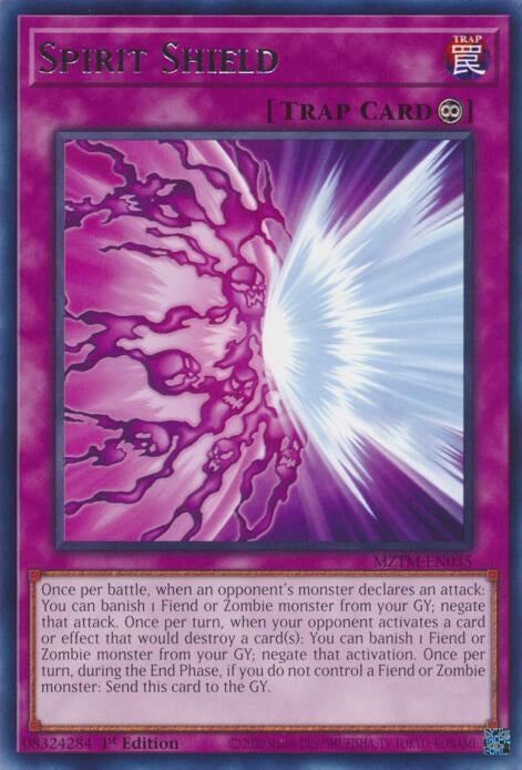 Spirit Shield (MZTM-EN035)  Rare