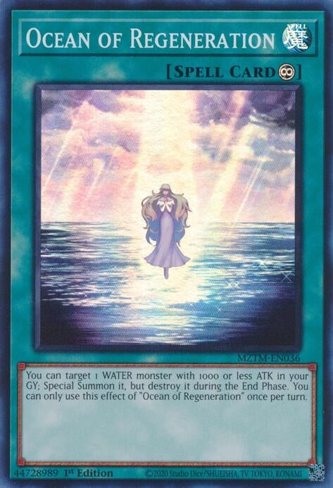 Ocean of Regeneration (MZTM-EN036)  Super Rare
