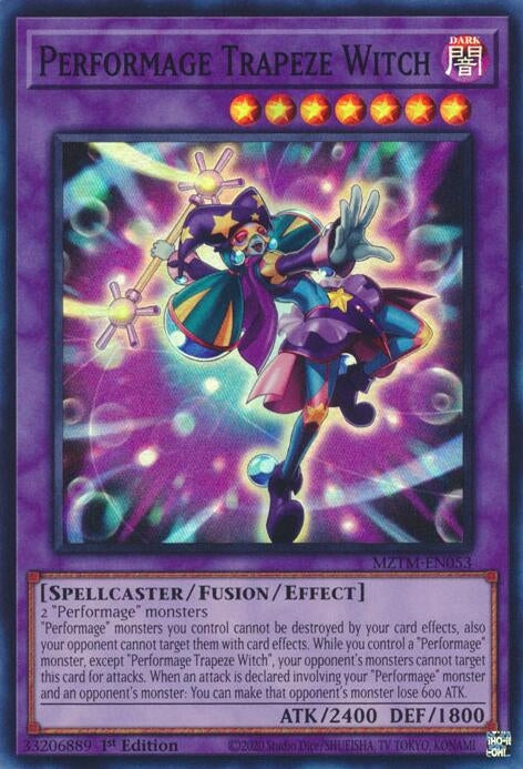 Performage Trapeze Witch (MZTM-EN053)  Super Rare