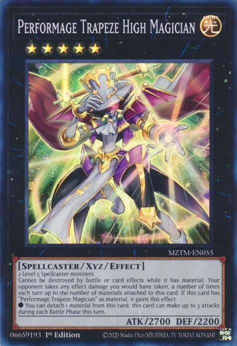 Performage Trapeze High Magician (MZTM-EN055)  Super Rare
