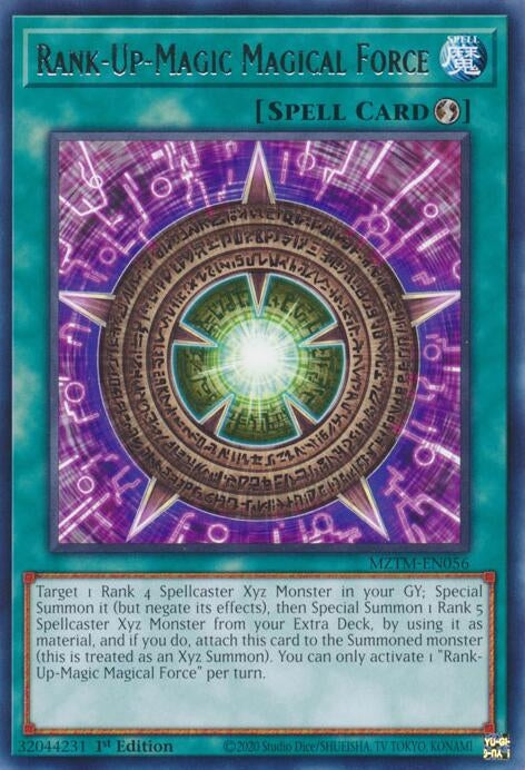 Rank-Up-Magic Magical Force (MZTM-EN056)  Rare