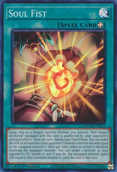 Soul Fist (MZTM-EN057)  Super Rare