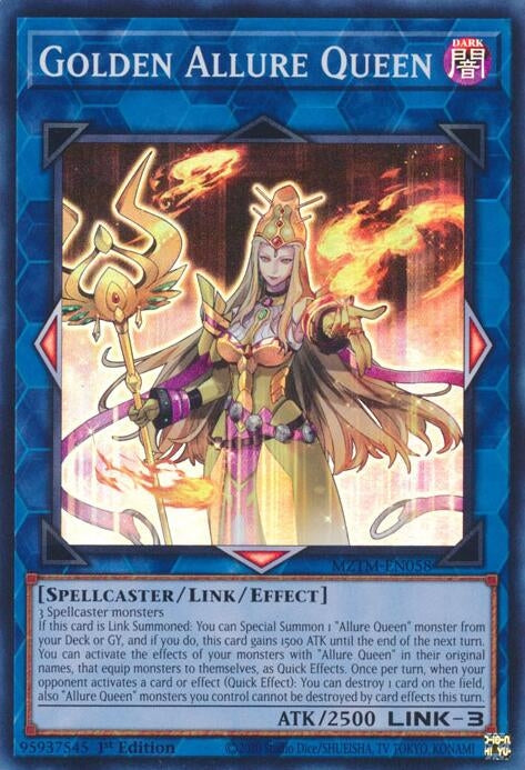 Golden Allure Queen (MZTM-EN058)  Super Rare
