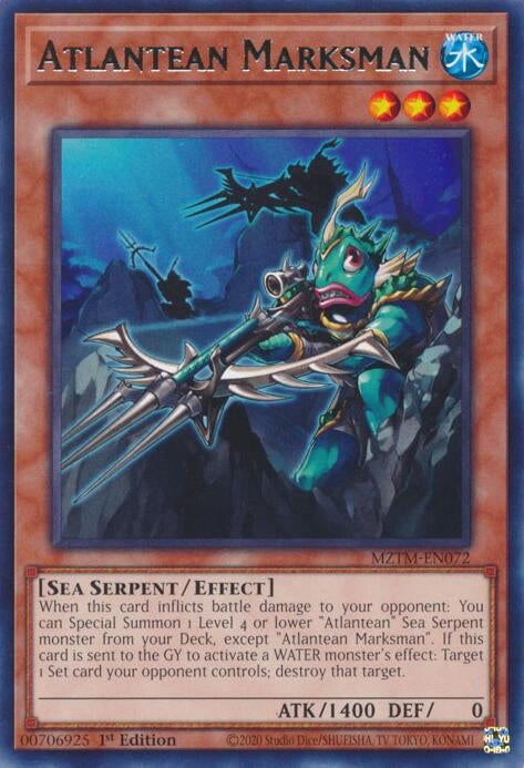 Atlantean Marksman (MZTM-EN072)  Rare