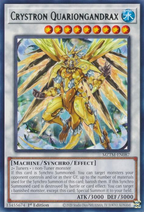 Crystron Quariongandrax (MZTM-EN087)  Rare