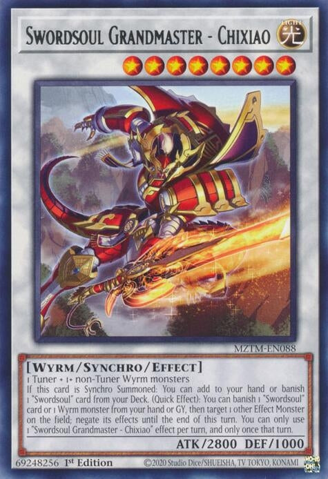 Swordsoul Grandmaster - Chixiao (MZTM-EN088)  Rare