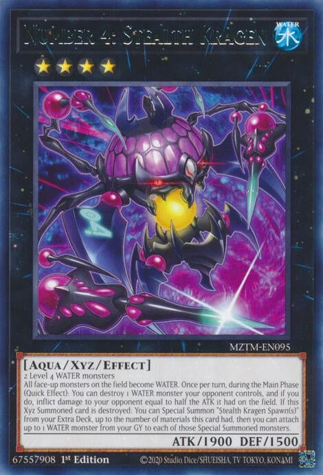 Number 4: Stealth Kragen (MZTM-EN095)  Rare