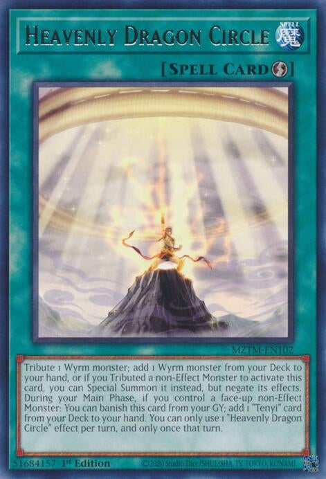 Heavenly Dragon Circle (MZTM-EN102)  Rare