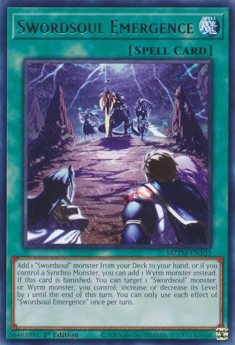 Swordsoul Emergence (MZTM-EN103)  Rare