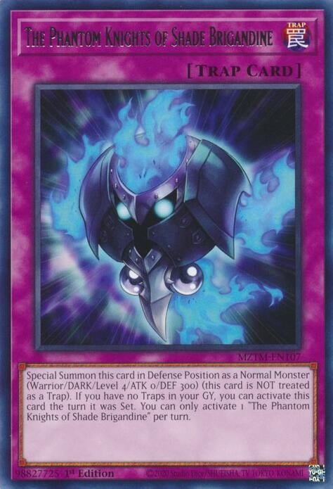 The Phantom Knights of Shade Brigandine (MZTM-EN107)  Rare
