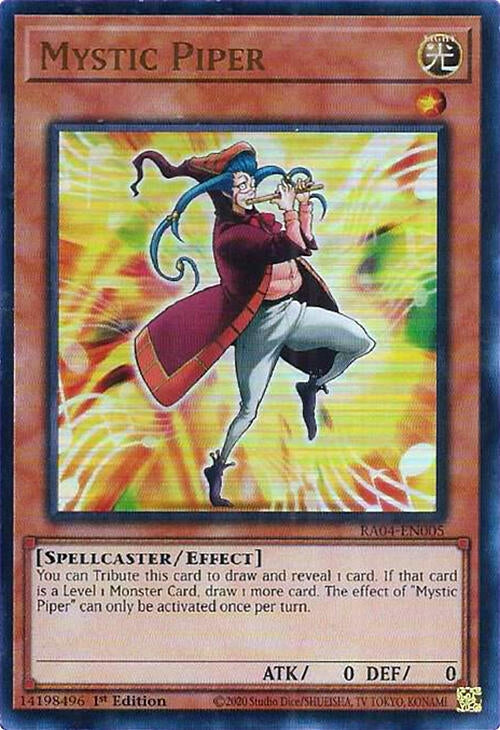 Mystic Piper  (RA04-EN005)  Ultra Rare