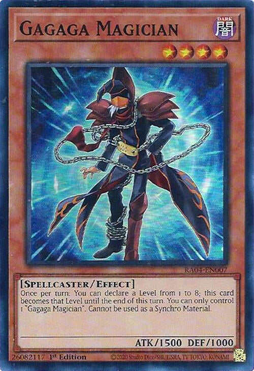 Gagaga Magician (RA04-EN007)  Super Rare