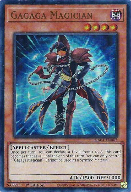 Gagaga Magician  (RA04-EN007)  Ultra Rare