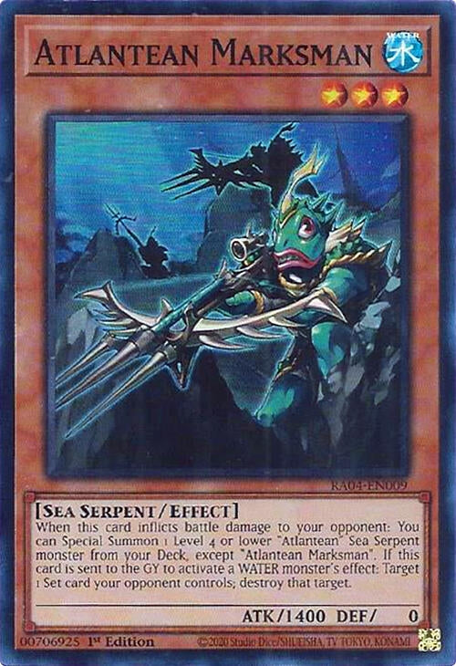 Atlantean Marksman (RA04-EN009)  Super Rare