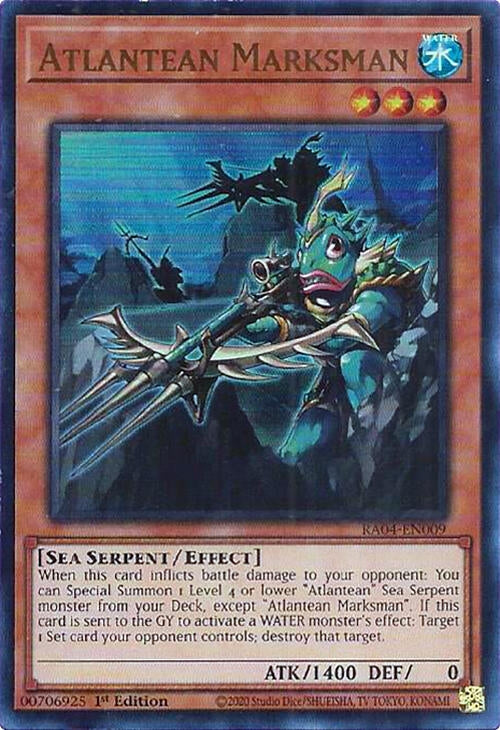 Atlantean Marksman  (RA04-EN009)  Ultra Rare