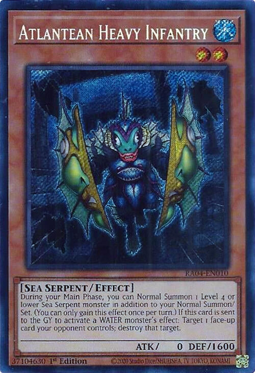 Atlantean Heavy Infantry  (RA04-EN010)  Secret Rare
