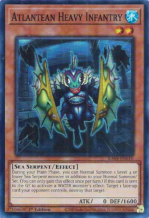 Atlantean Heavy Infantry (RA04-EN010)  Super Rare