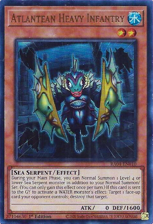 Atlantean Heavy Infantry  (RA04-EN010)  Ultra Rare