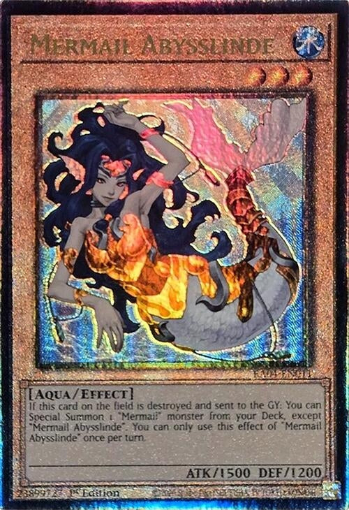 Mermail Abysslinde  (RA04-EN011)  Prismatic Ultimate Rare