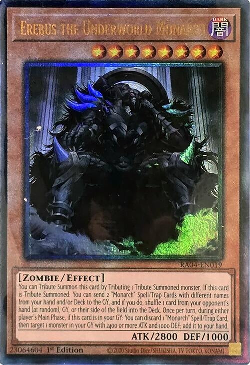 Erebus the Underworld Monarch  (RA04-EN019)  Prismatic Ultimate Rare