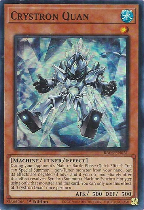 Crystron Quan (RA04-EN021)  Super Rare