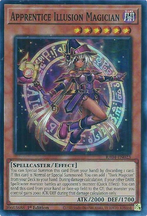 Apprentice Illusion Magician (RA04-EN023)  Super Rare