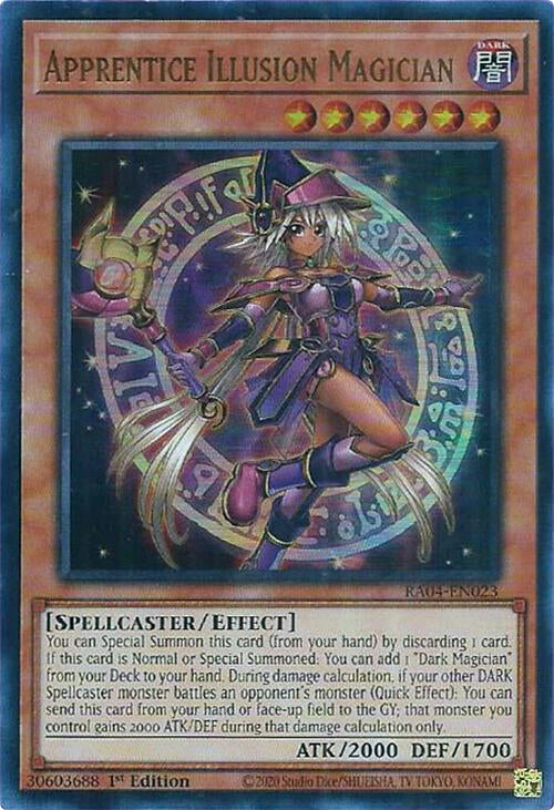 Apprentice Illusion Magician (RA04-EN023) Ultra Rare