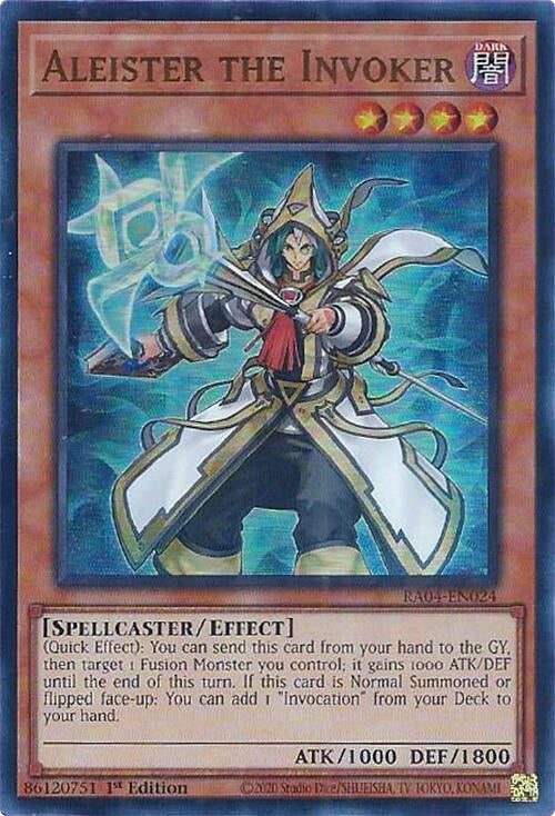 Aleister the Invoker (Alternate Art)  (RA04-EN024)  Ultra Rare