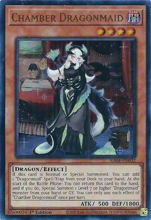 Chamber Dragonmaid  (RA04-EN032)  Ultra Rare