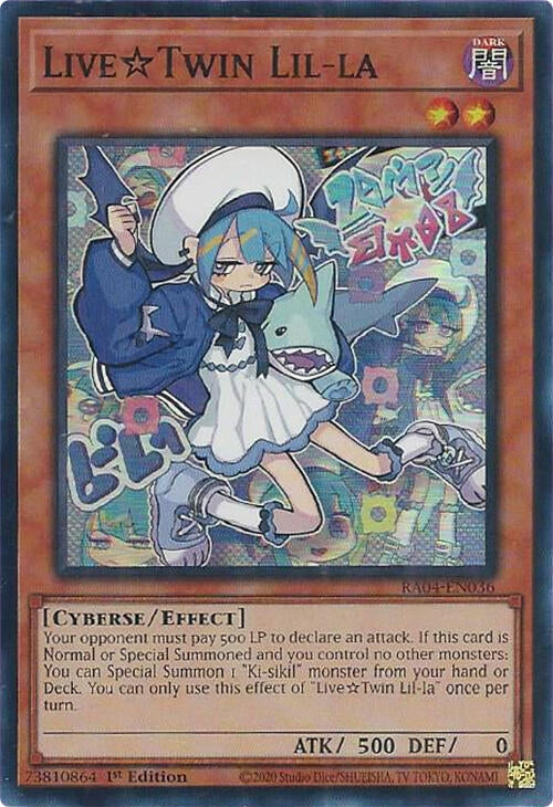 Live Twin Lil-la (RA04-EN036)  Super Rare