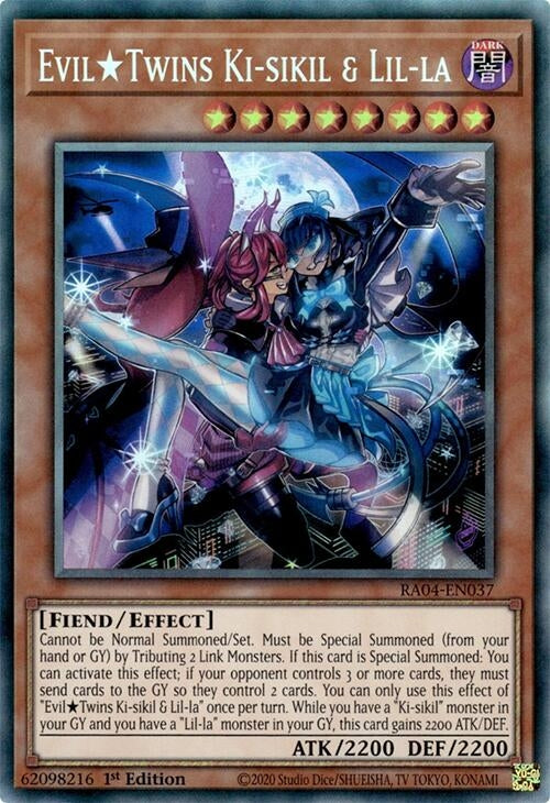 Evil Twins Ki-sikil & Lil-la (PCR) (RA04-EN037)