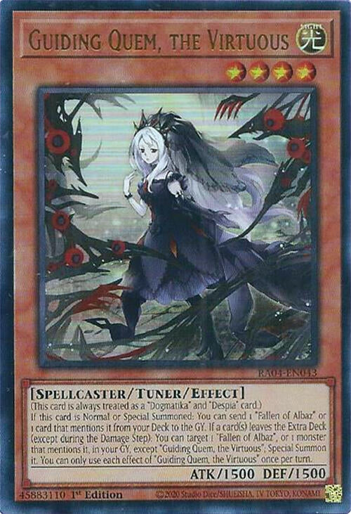 Guiding Quem, the Virtuous  (RA04-EN043)  Ultra Rare