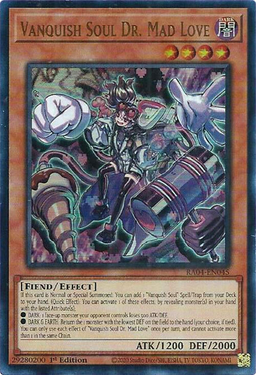 Vanquish Soul Dr. Mad Love  (RA04-EN045)  Ultra Rare