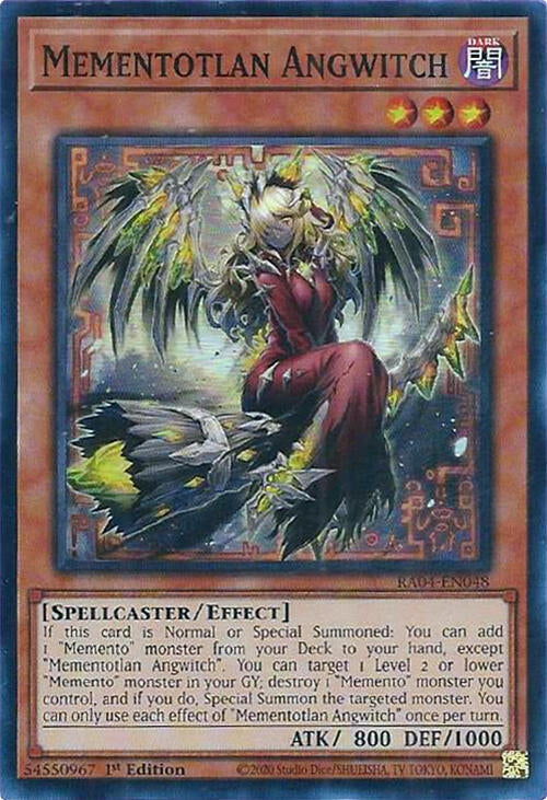 Mementotlan Angwitch (RA04-EN048)  Super Rare