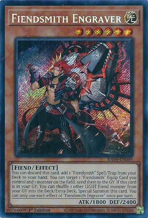 Fiendsmith Engraver (Secret Rare) (Quarter Century Stampede)