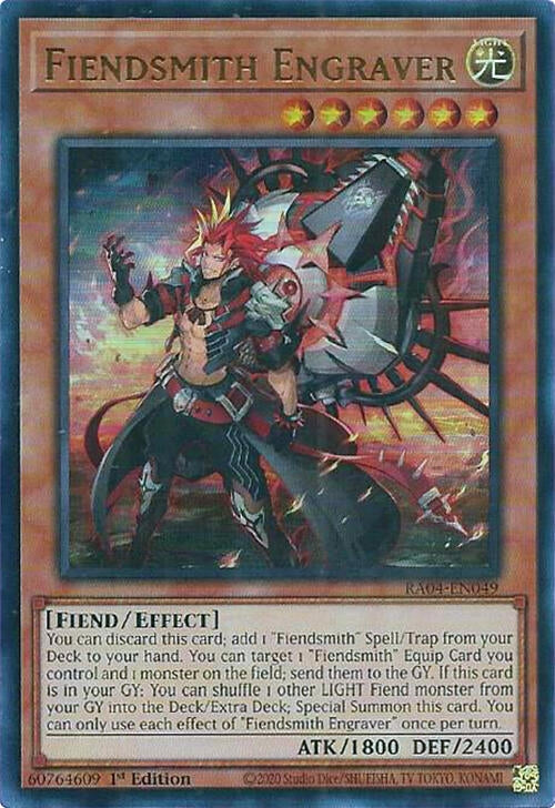 Fiendsmith Engraver  (RA04-EN049)  Ultra Rare