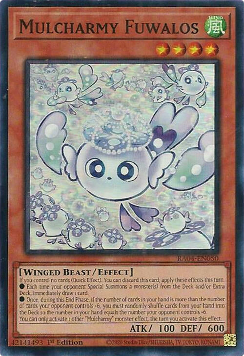 Mulcharmy Fuwalos (RA04-EN050)  Super Rare